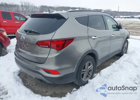 2017 Hyundai Santa Fe Sport 2.4L from USA, damaged, VIN 5NMZUDLBXHH035236